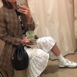 Callipygian by Opening Ceremony long plaid blazer